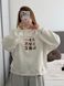 Світшот Індіго &ldquo;memes sweatshirt&rdquo; Білий, One size F2461 фото 2