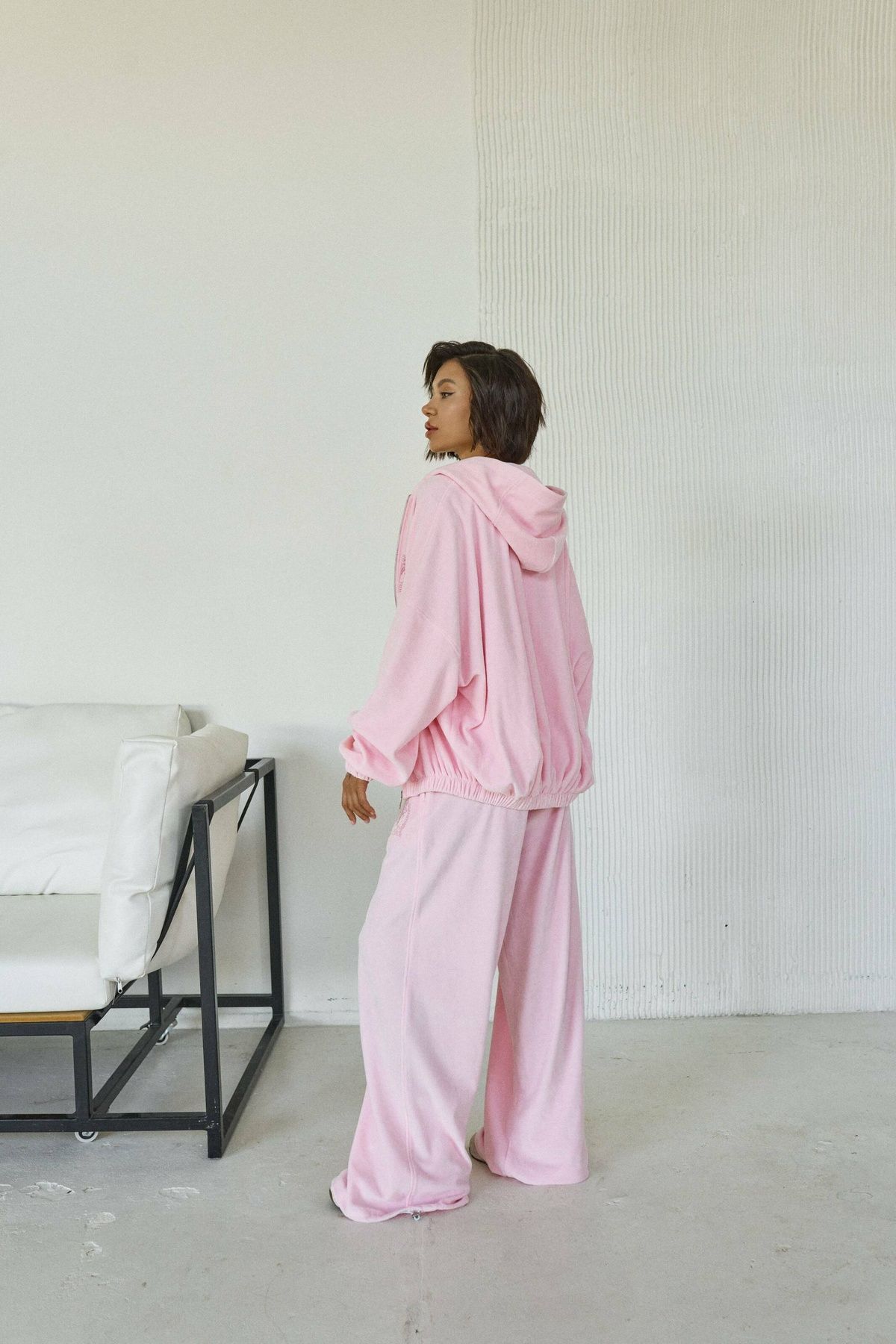 Кофта tape velour зефір, one size F2481 фото